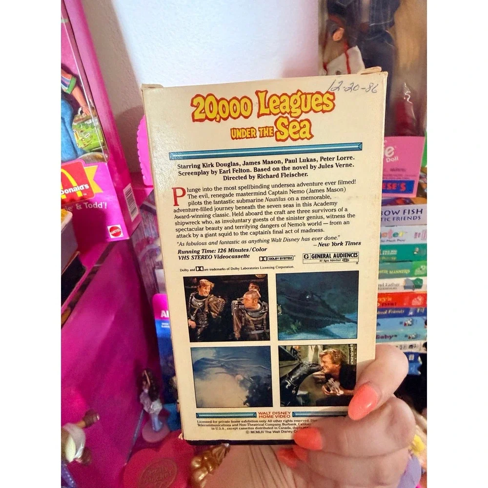 20,000 leagues under the sea vhs